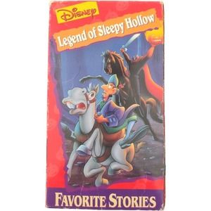 Vintage Disney Favorite Stories Legend of Sleepy Hollow Vhs Movie Collectible